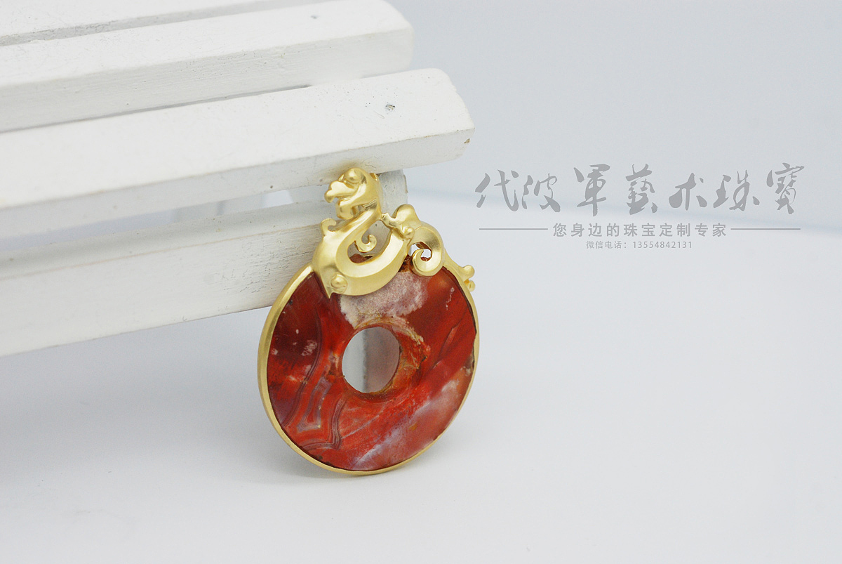 代波军艺术珠宝定制----古玉镶嵌设计作品欣赏集（图ZNzc5MjY0MTI=） - 首饰设计 - 站酷设计师代波军艺术珠宝原创素材 - 站酷ZCOOL