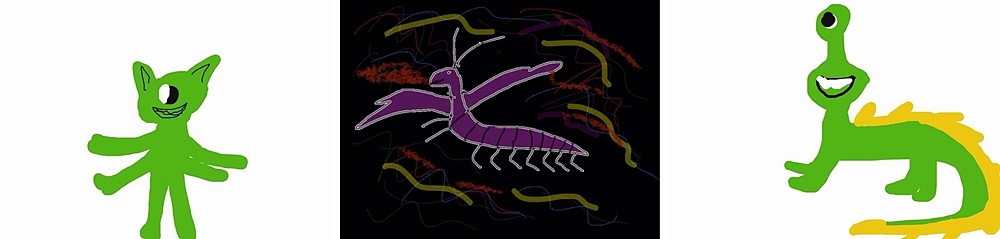 The Monster Project.（图ZODU3NTcyOTI=） - 儿童插画 - 站酷设计师margaretlor原创素材 - 站酷ZCOOL