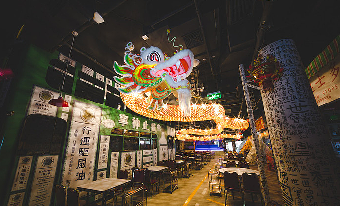 行运打边炉(火锅店) 谁设计 那家（哪个）公司设计的（图ZMTg0NDM5ODY0） - 家装设计 - 站酷设计师网红店密探原创素材 - 站酷ZCOOL