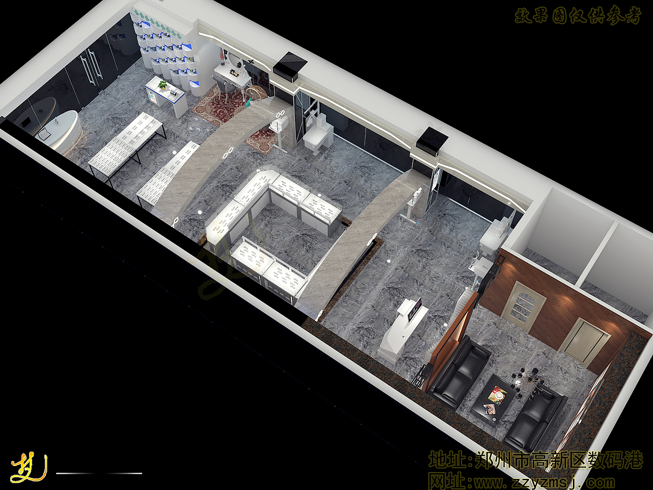 眼镜店装修设计（图ZMTMzMTYwNjky） - 展陈设计 - 站酷设计师艺之木原创素材 - 站酷ZCOOL