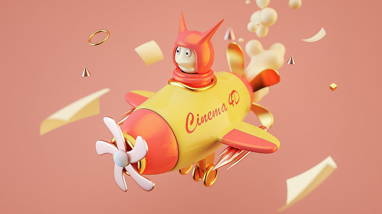 一些c4d小场景设计