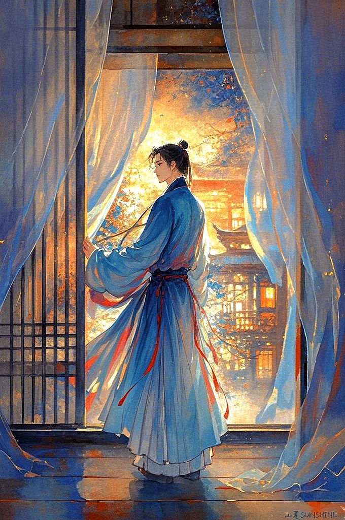 堪图画|一灯续昼