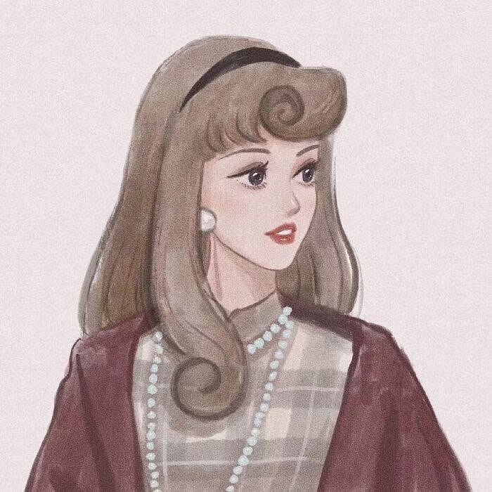 美图 迪士尼公主篇（图ZMzAwOTkxNDI4） - 艺术插画 - 站酷设计师是奶思酱呀原创素材 - 站酷ZCOOL