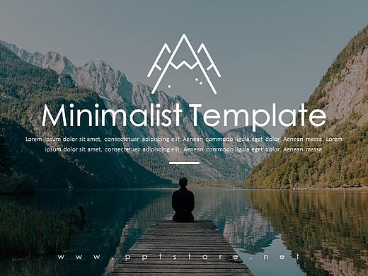 【耀你好看】北欧风极简商务模板4