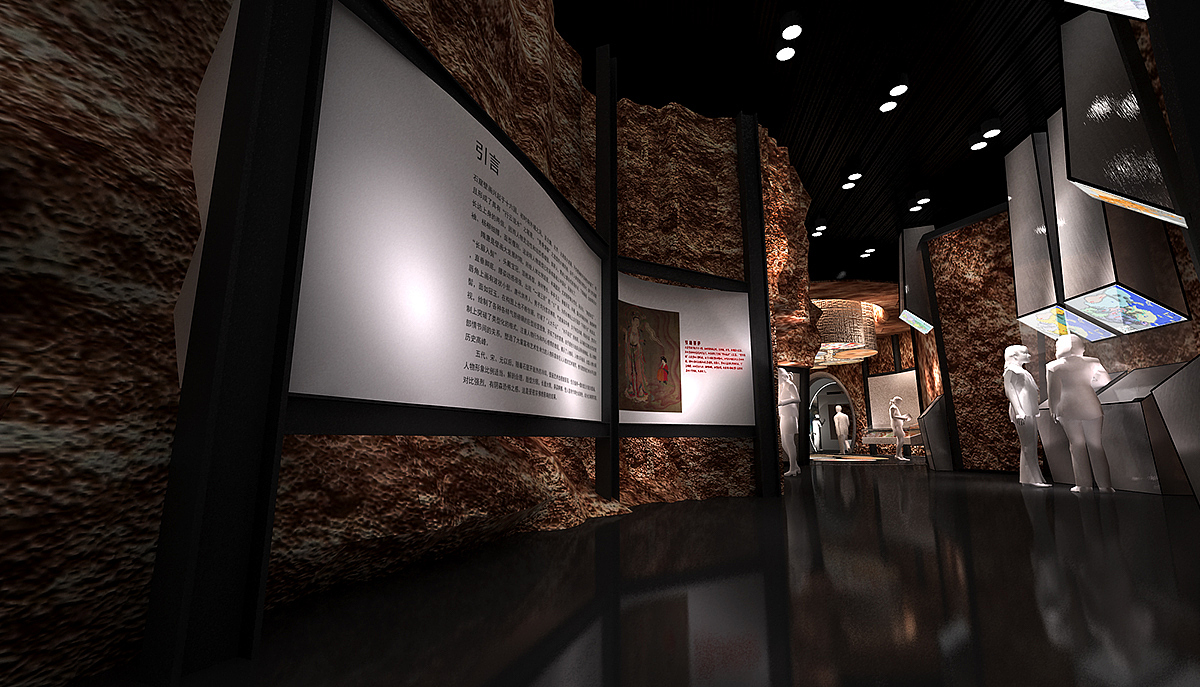丝绸之路  展厅 展馆