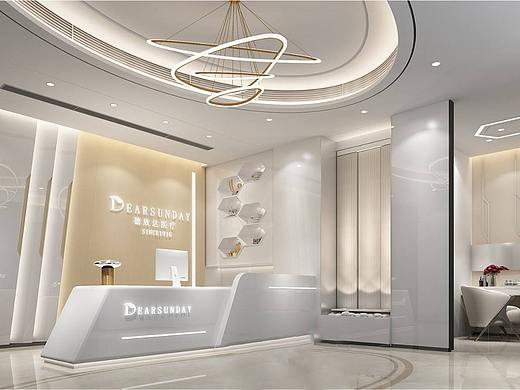 成都整形醫(yī)院裝修設(shè)計(jì)有哪些細(xì)節(jié)?卓巧裝飾（個(gè)人主頁-ZMTEzMTI4MA==） - 空間 - 站酷設(shè)計(jì)師培訓(xùn)機(jī)構(gòu)裝修原創(chuàng)素材 - 站酷ZCOOL