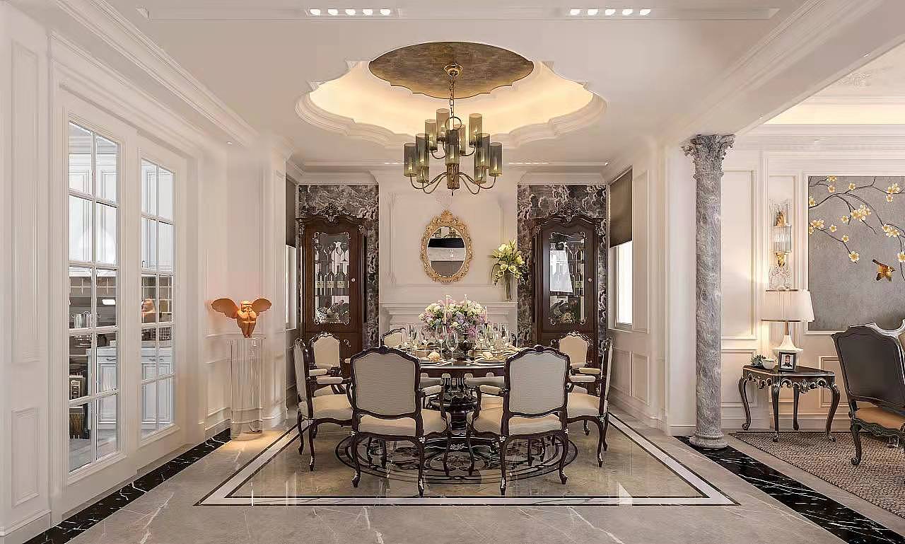 奢华复古的别墅,超有范