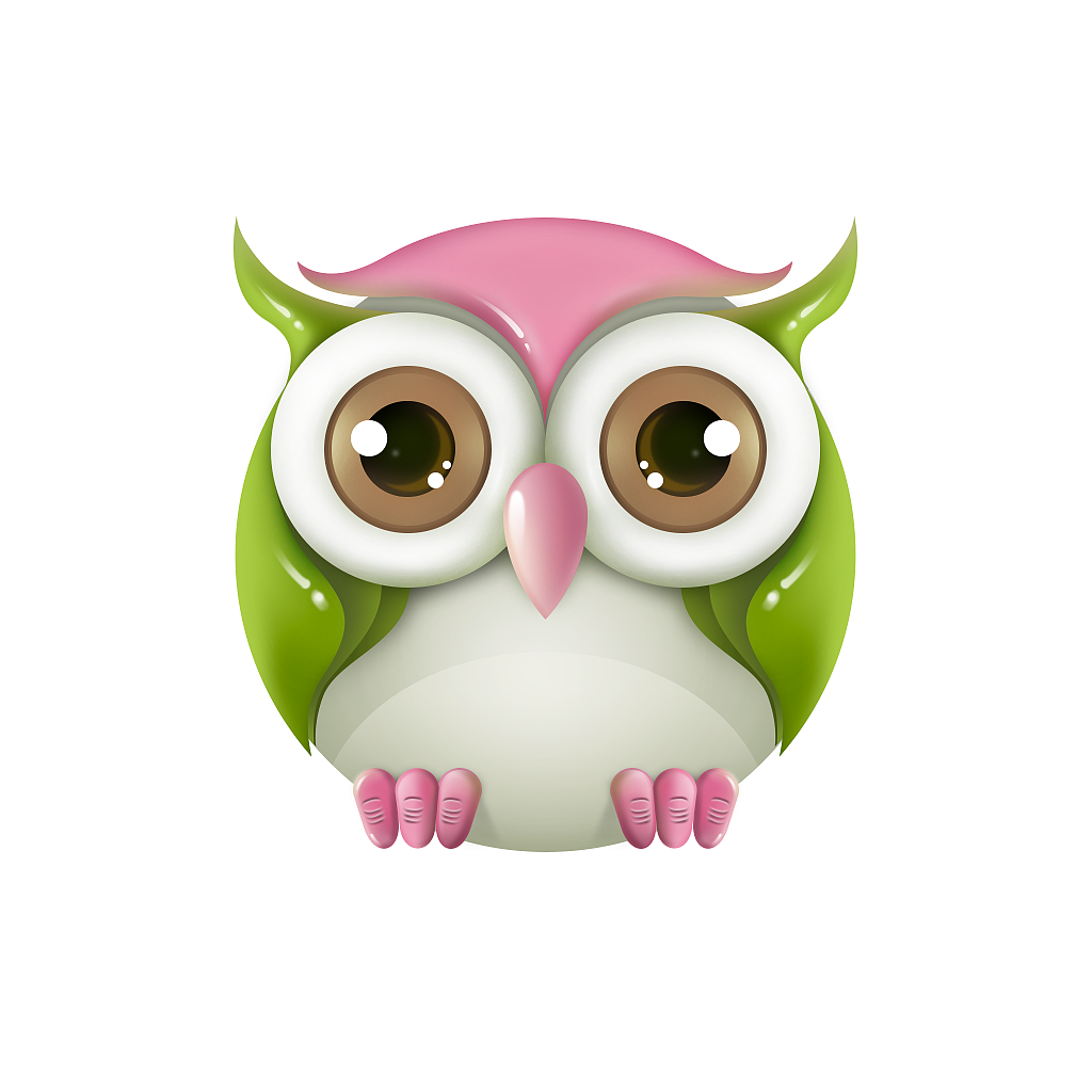 每周临摹---呆萌猫头鹰（图ZODAyNzk5Njg=） - 图标 - 站酷设计师AMY_闵原创素材 - 站酷ZCOOL