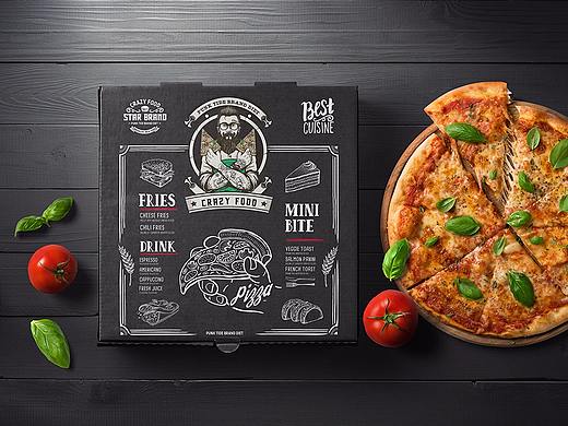 《汉堡品牌VI设计》by 心铭舍