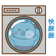 小胡熊の养猪日常-表情包设计