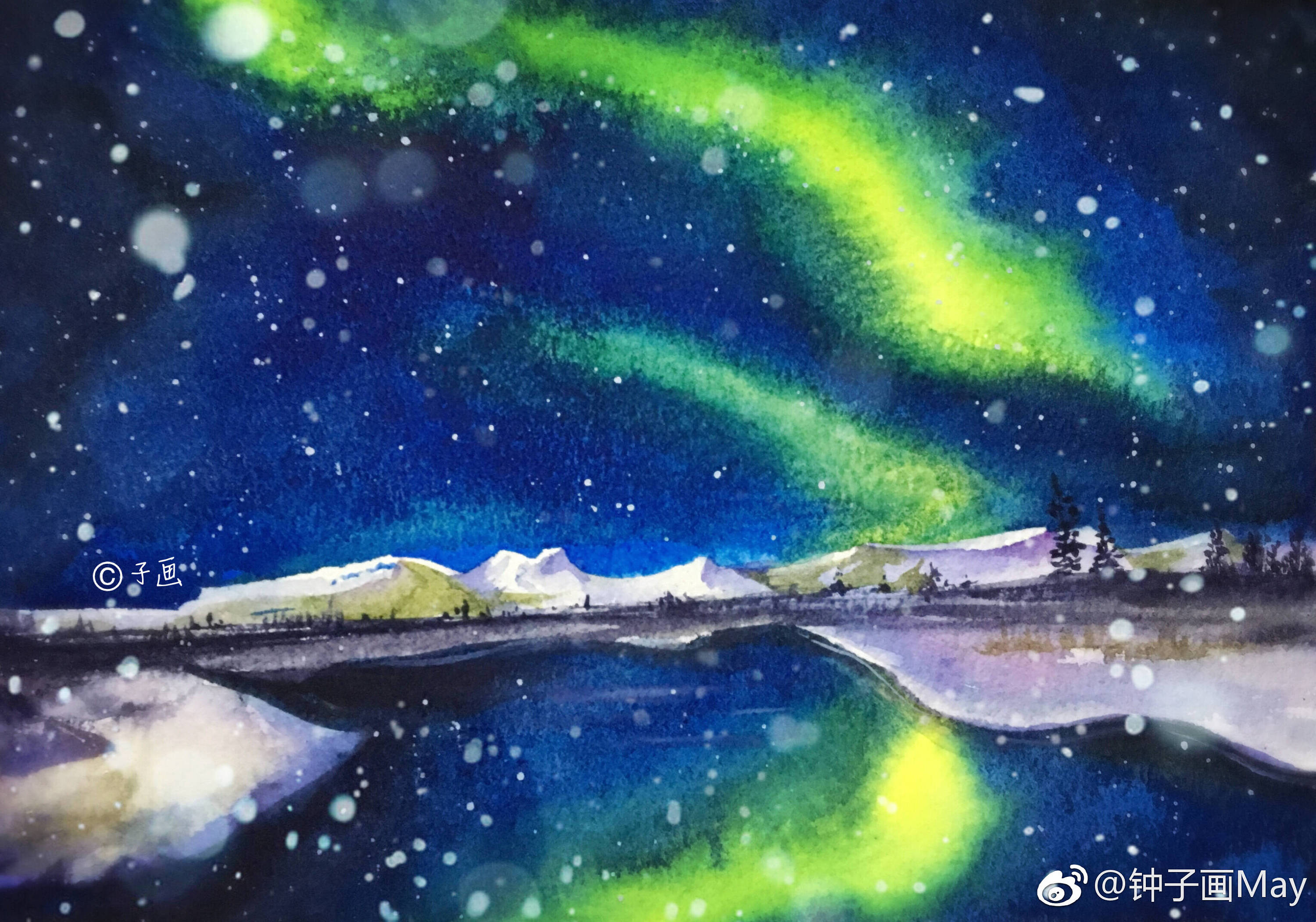 北欧极光:star2:大雪漫天迷了眼.