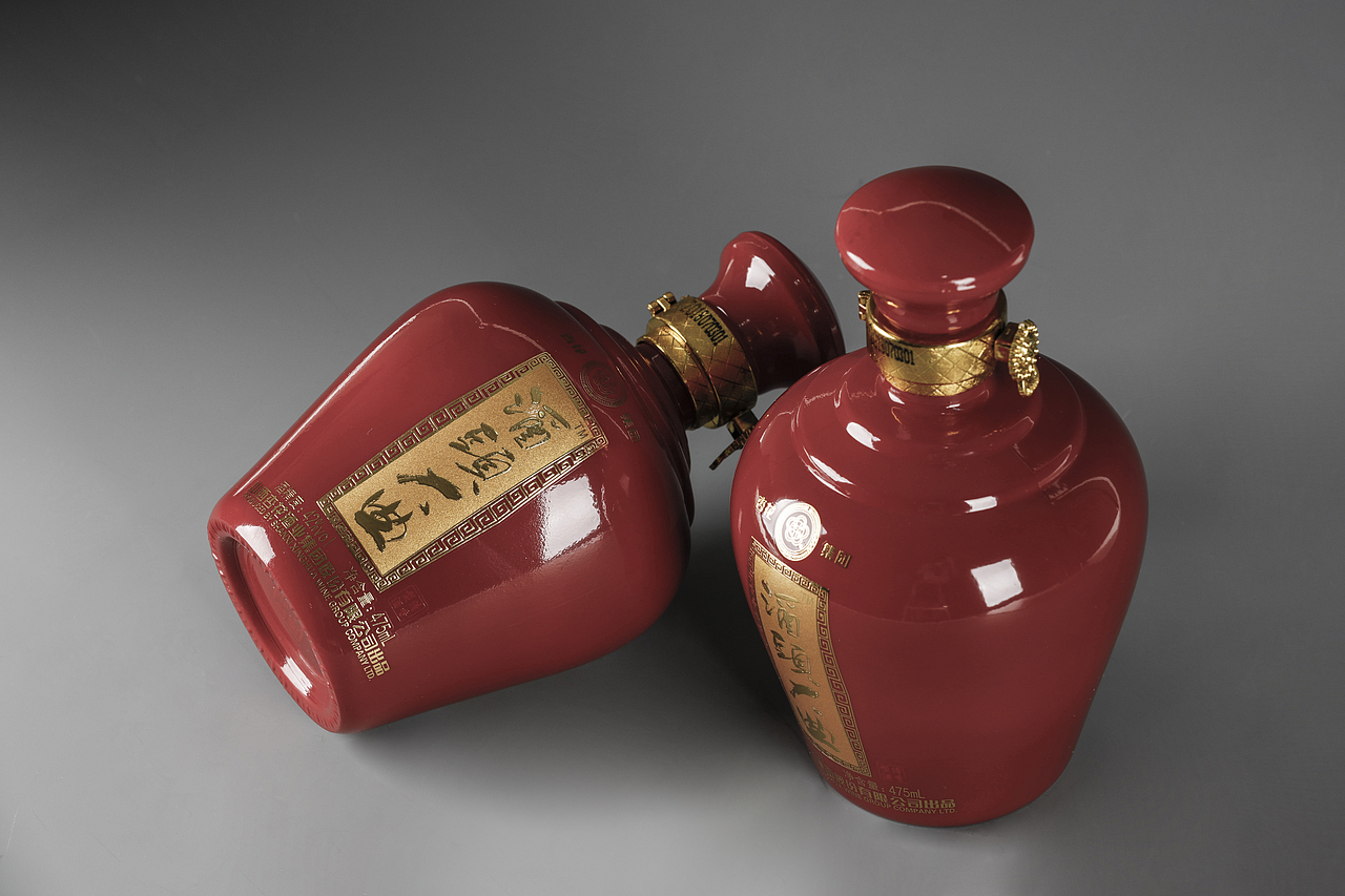 白酒海报及照片调色