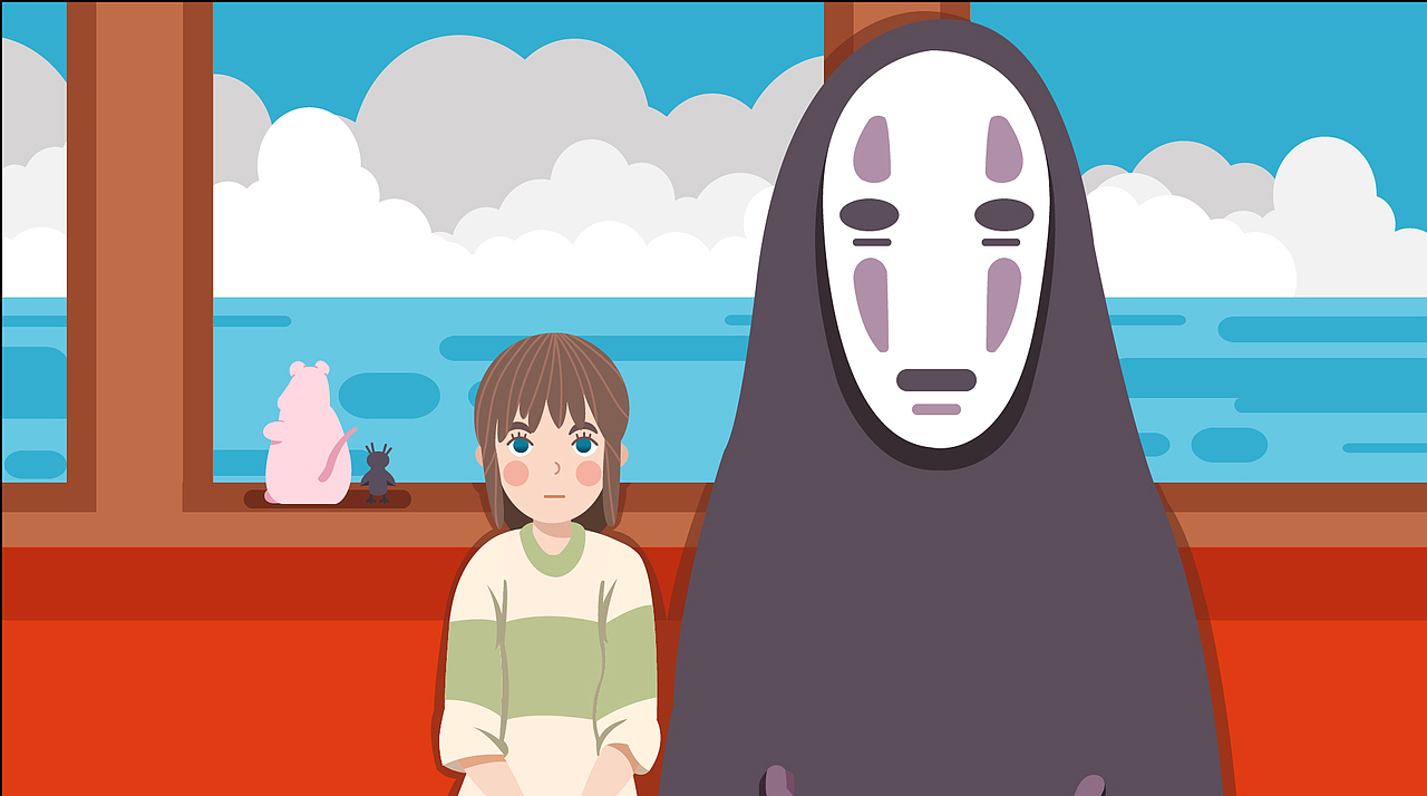 千與千尋（圖ZOTgxMzk0ODg=） - 創(chuàng)作習作 - 站酷設計師迦南JIANAN原創(chuàng)素材 - 站酷ZCOOL