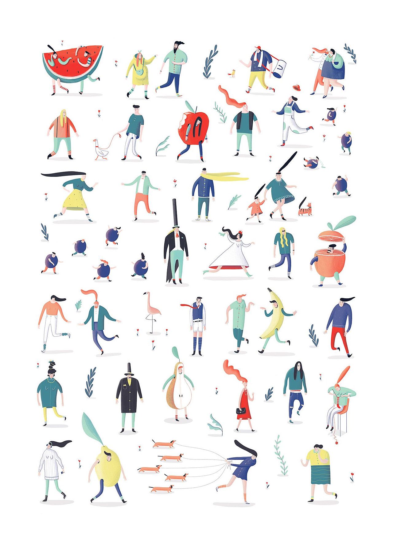 收集来的插画（图ZMTY2MjExMTQ4） - 艺术插画 - 站酷设计师画画的静静原创素材 - 站酷ZCOOL