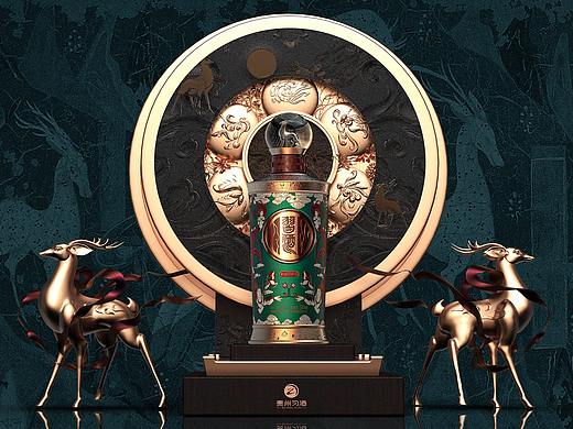  习酒·敦煌四祥瑞 | 东方祥瑞 中国品位-白酒包装设计
