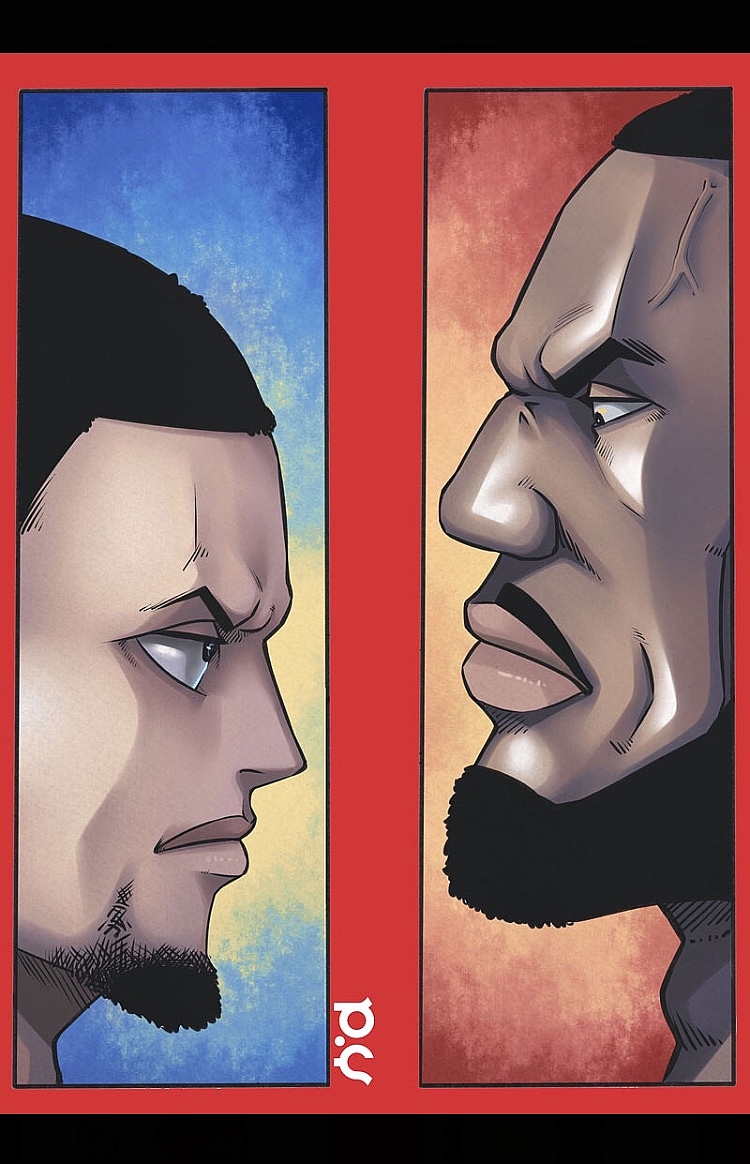 他爱的那些篮球明星|动漫|单幅漫画|鲨鱼shark_原创作品-站酷(zcool)