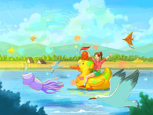 GoGoGo（個(gè)人主頁(yè)-ZNTI3NDYxMDQ=） - 藝術(shù)插畫(huà) - 站酷設(shè)計(jì)師無(wú)敵大嗝原創(chuàng)素材 - 站酷ZCOOL