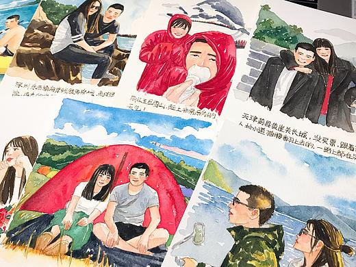 送男朋友生日的几张小画