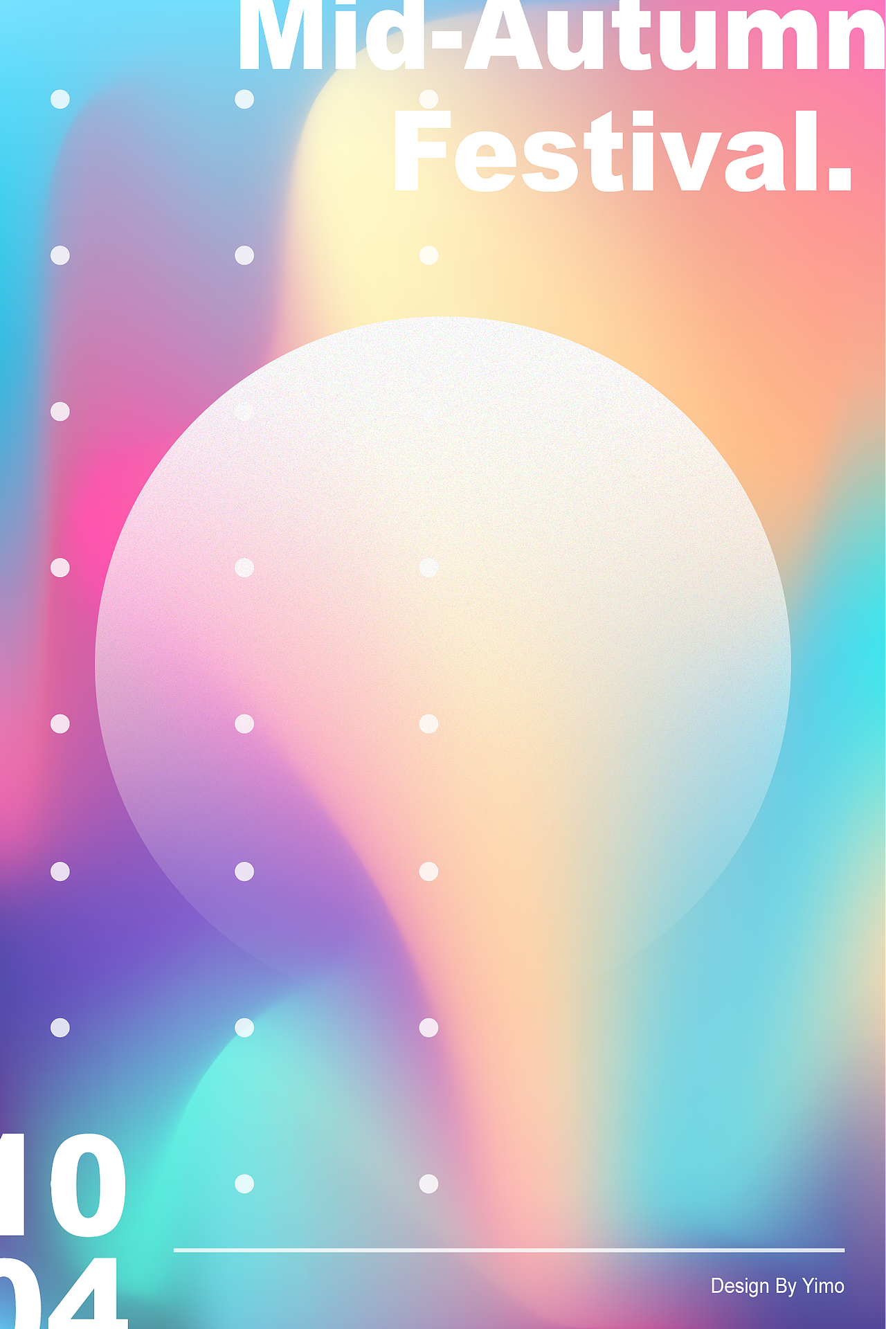 中秋海报（图ZOTIxMTkyMzY=） - 闪屏/壁纸 - 站酷设计师Yimo_芬原创素材 - 站酷ZCOOL