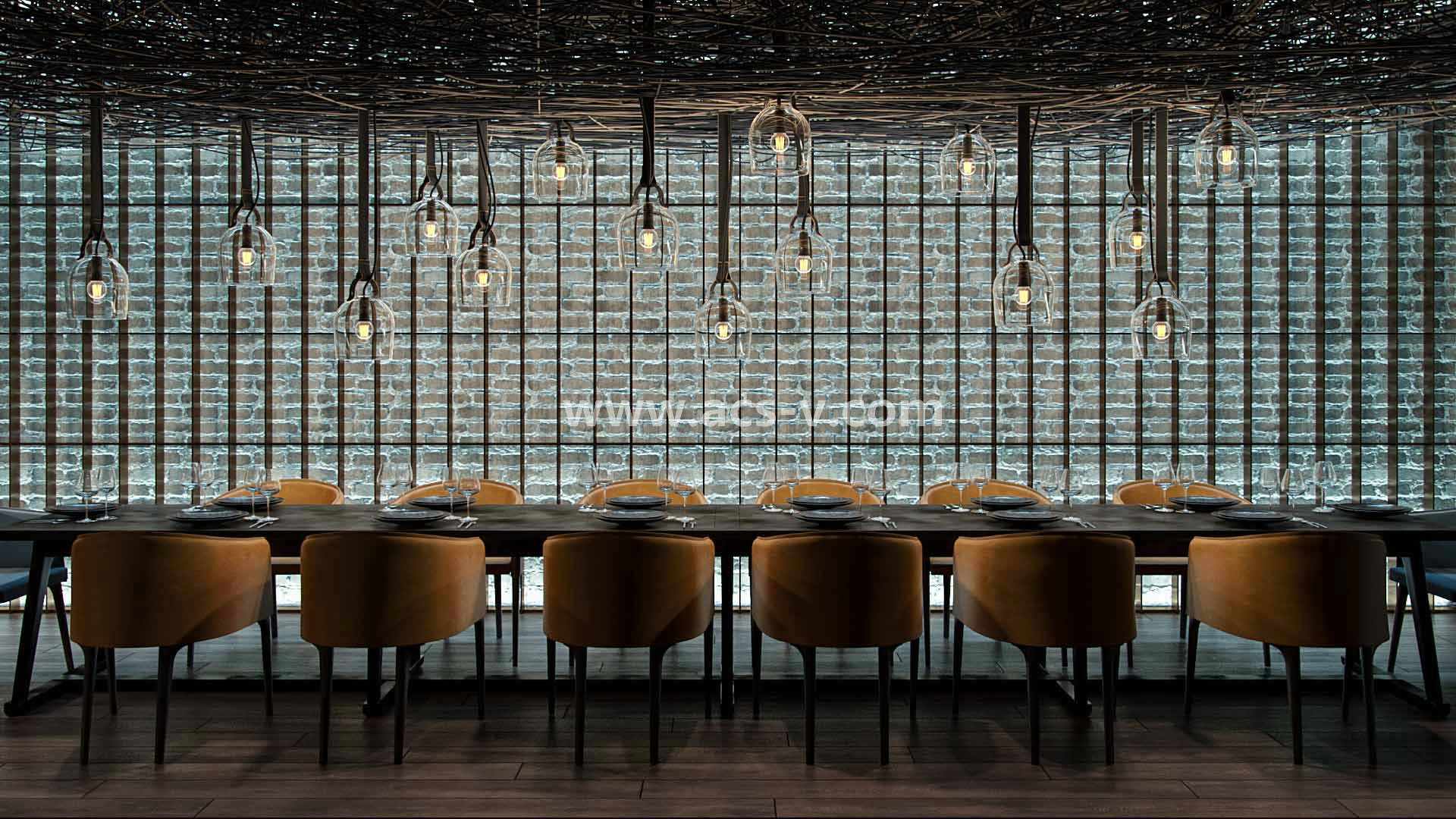 重金属酒吧工业风的r&r原石滩音乐餐吧设计