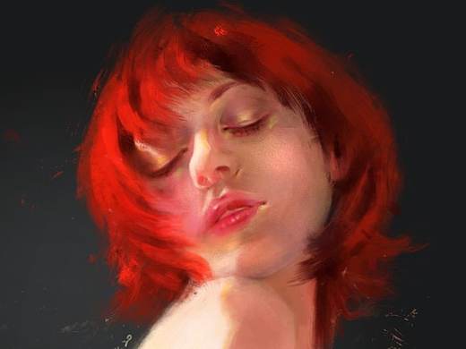 【201904-涂鸦习作】#融化的情绪