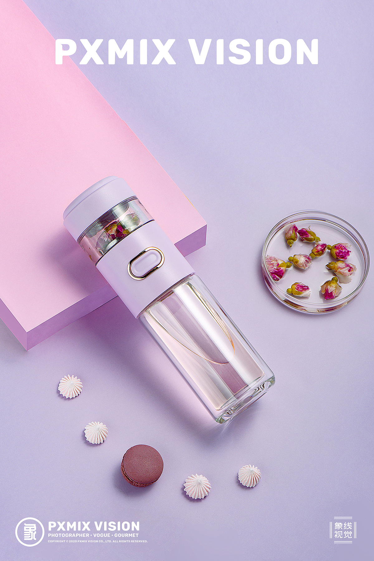 茶水分离杯 水具电商摄影