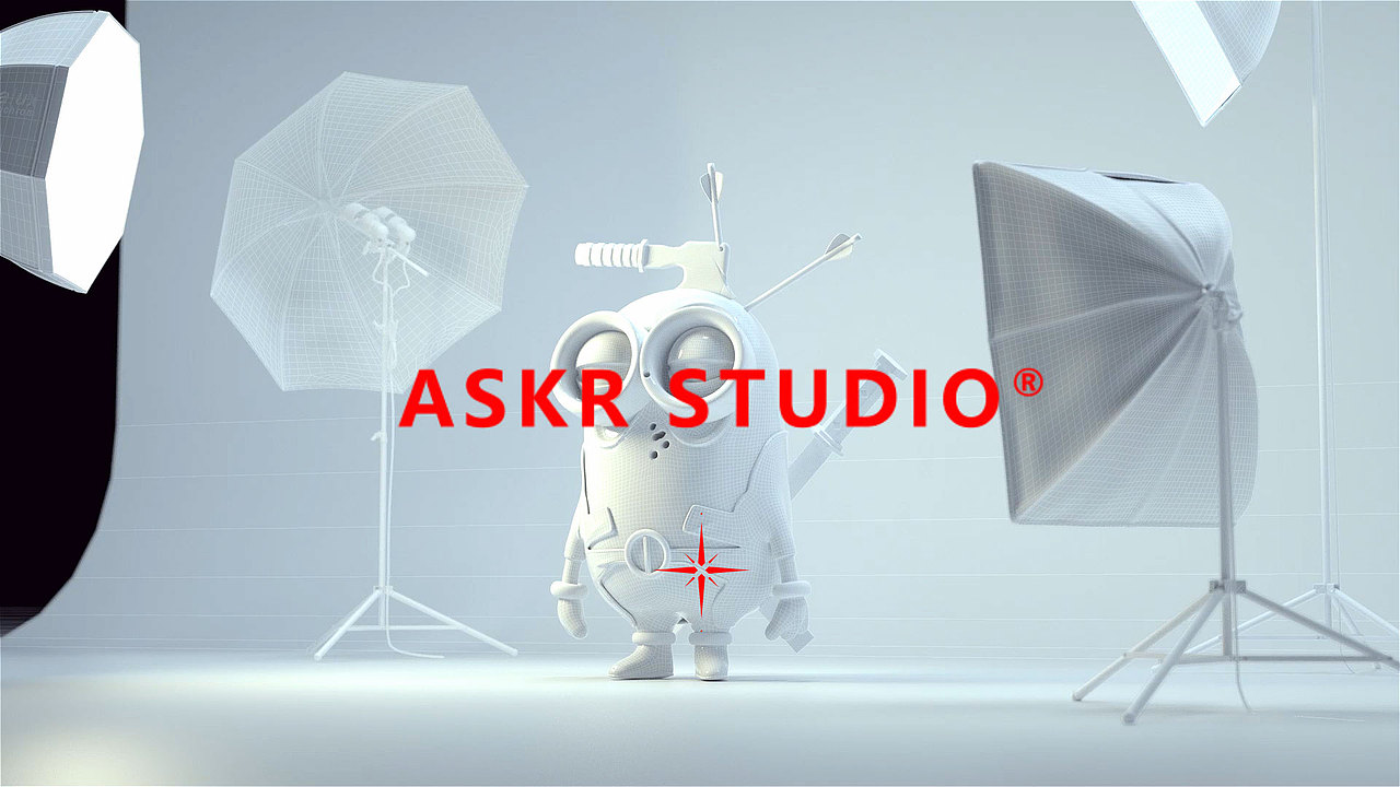 3D模型制作渲染-【死侍&小黄人】