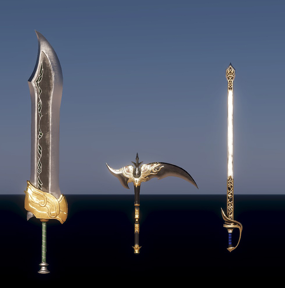 工艺品武器造型设计