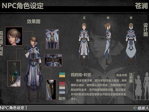 游戏原画-人物角色设计-NPC角色设定