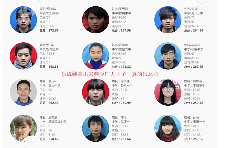 贵阳光明画室造假