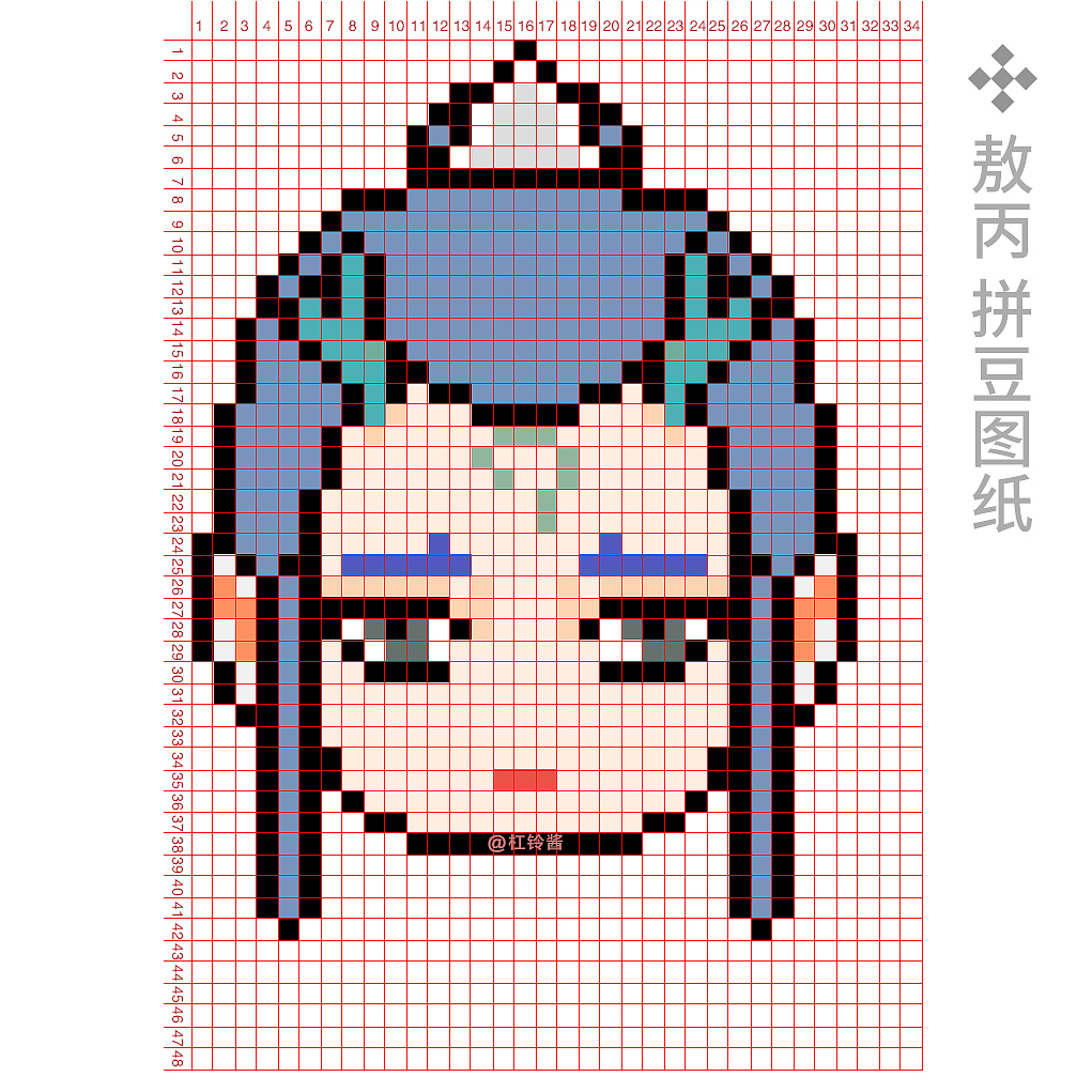 像素头像哪吒x敖丙