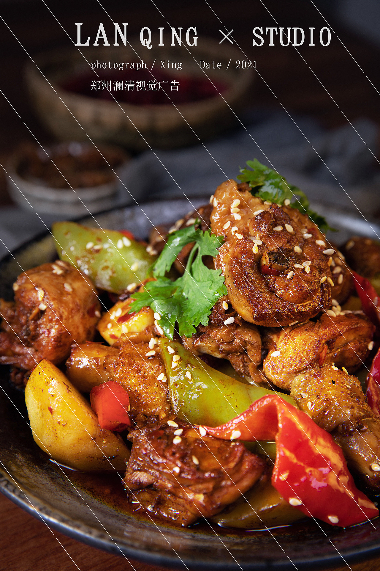 郑州澜清美食摄影-炒三黄鸡|摄影|美食摄影|美食摄影师澜星 - 原创