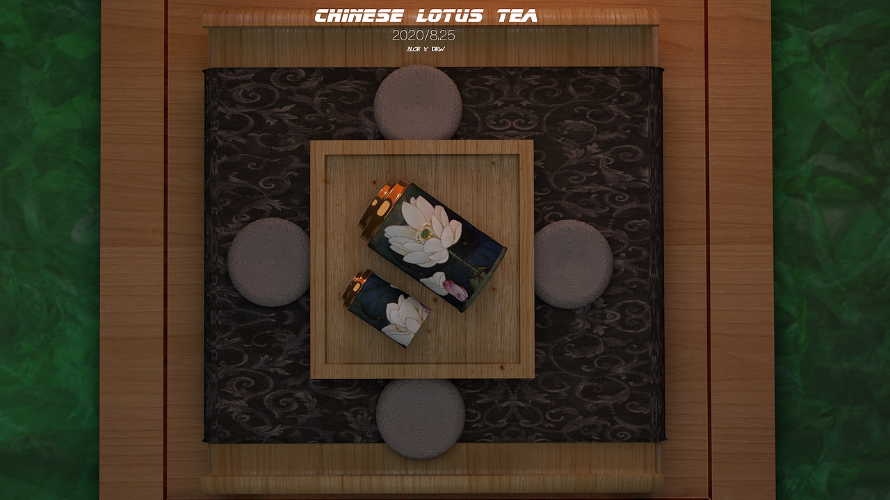 茶叶建模渲染场景练习（图ZMjIyMTQ2MTQw） - 产品 - 站酷设计师Blor原创素材 - 站酷ZCOOL