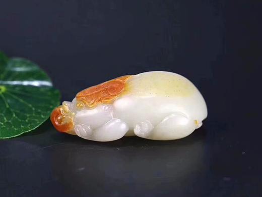 和田玉招财貔貅挂件——龙掌柜