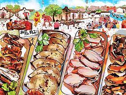 水果包裝插畫