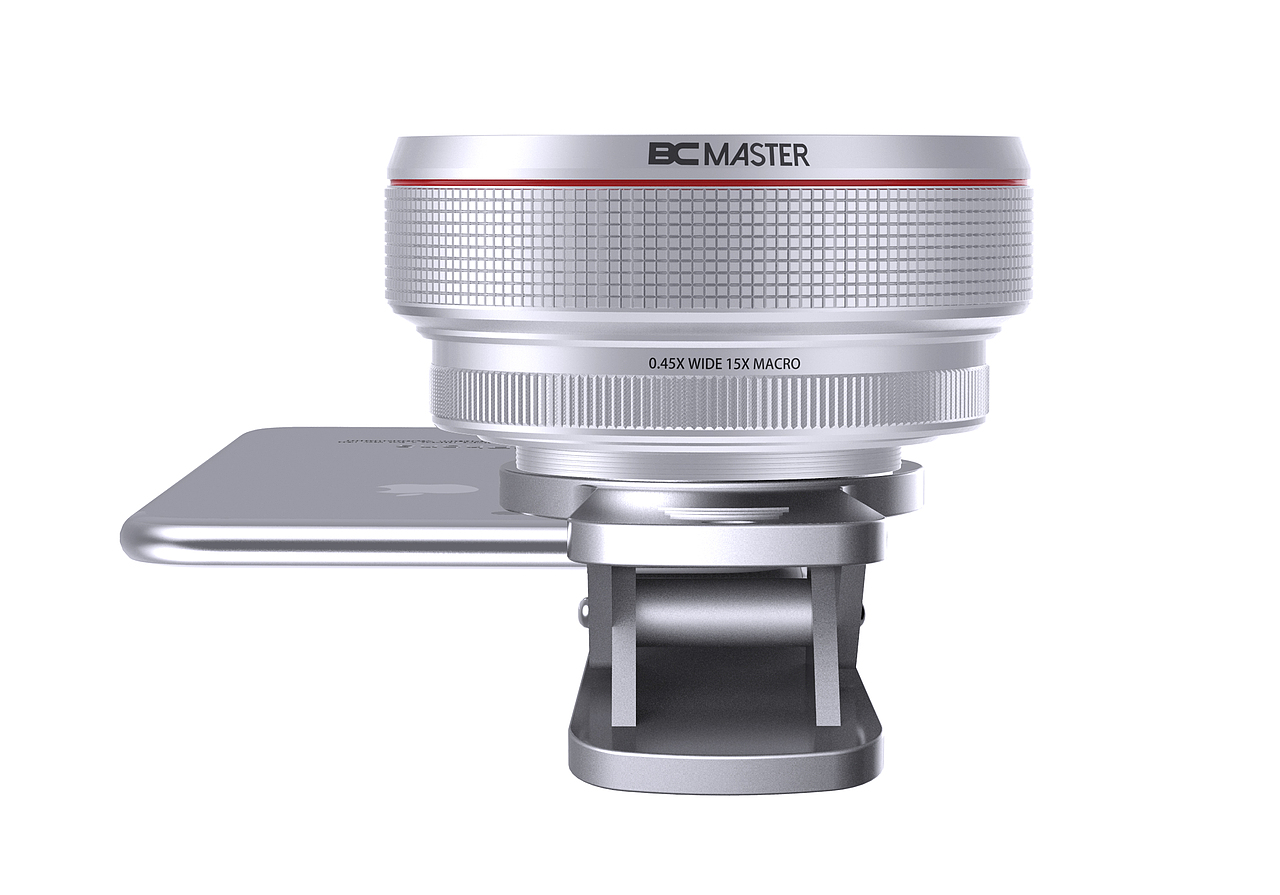 亚马逊手机微距镜头3D渲染