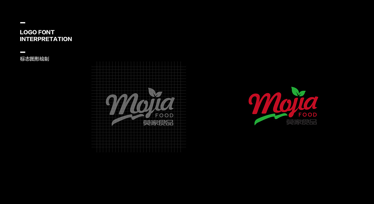品一设计 | 莫家食品LOGO设计（图ZMjI1NjkyNjA4） - Logo - 站酷设计师品一视觉设计原创素材 - 站酷ZCOOL