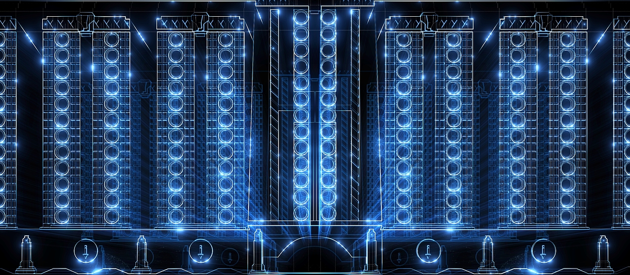 2018 必胜客1933墙体投影