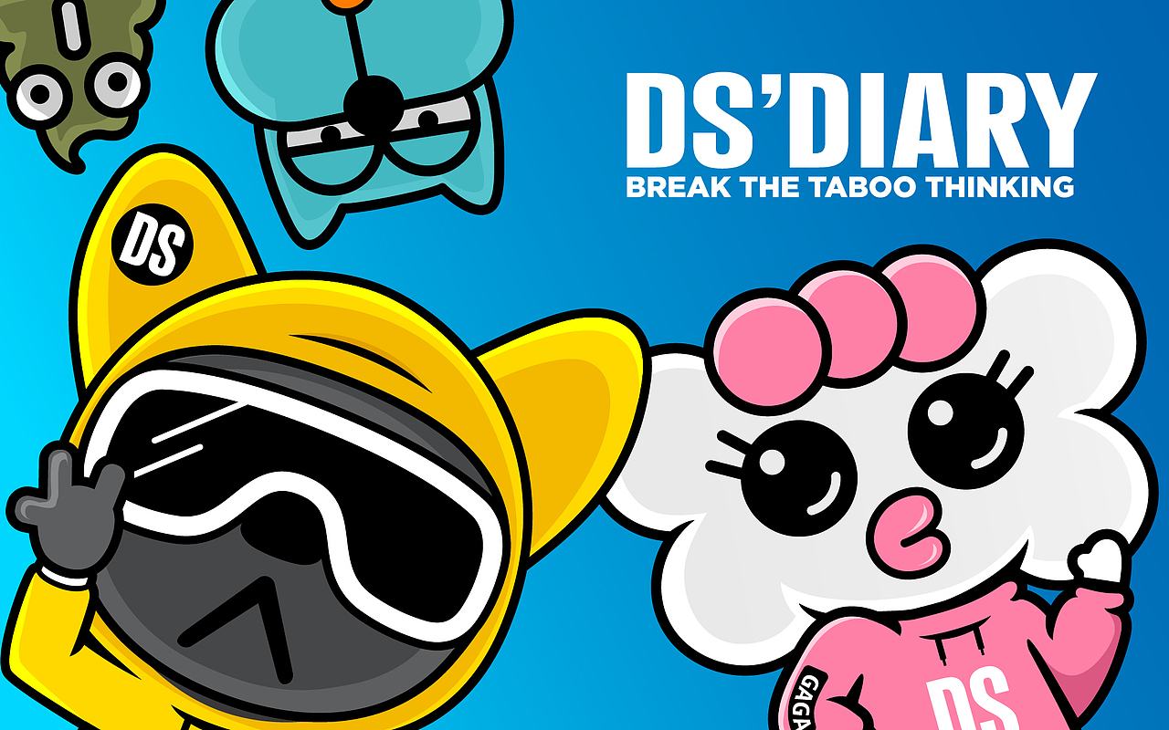 DS DIARY IP品牌形象设计(图ZMjY1NTU3MTQw) - IP形象 - 站酷设计师JanoX原创素材 - 站酷ZCOOL