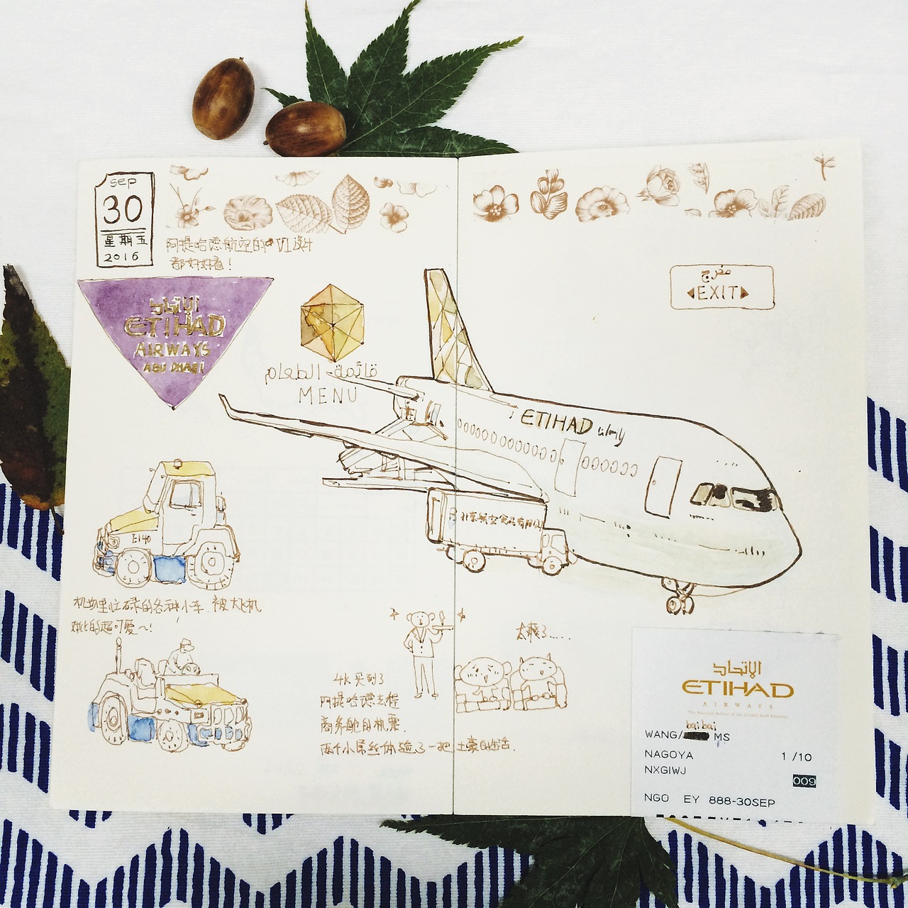 ~日本旅行手账~（图ZODQzMjQyMzI=） - 创作习作 - 站酷设计师bengtchi王掰掰原创素材 - 站酷ZCOOL