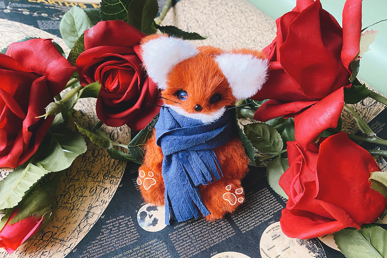 BLO|手作|可动玩偶|小狐狸