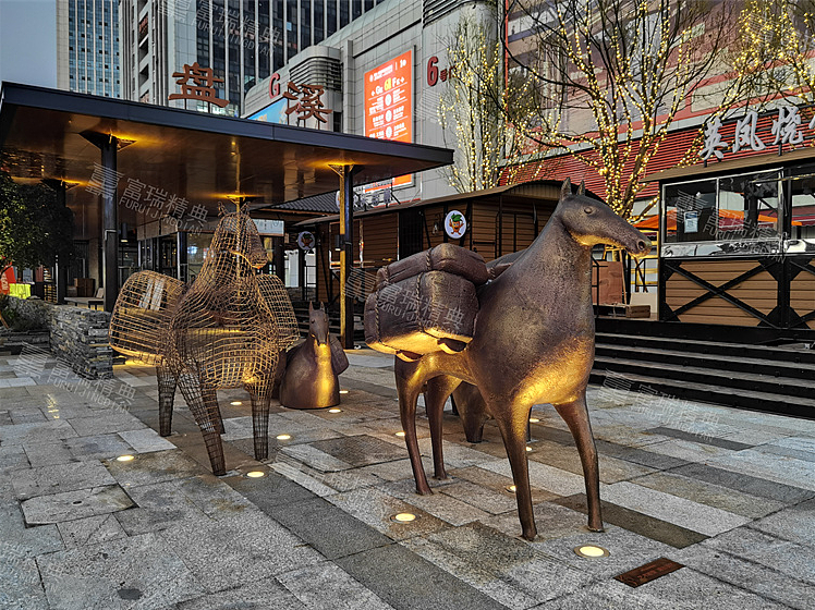 云南昆明俊发螺蛳湾铸铝雕塑（图ZMjg1ODc1NzU2） - 雕塑 - 站酷设计师富瑞精典原创素材 - 站酷ZCOOL