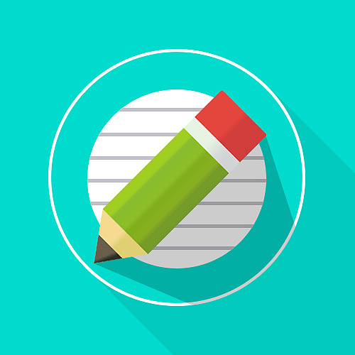 扁平化记事本icon临摹