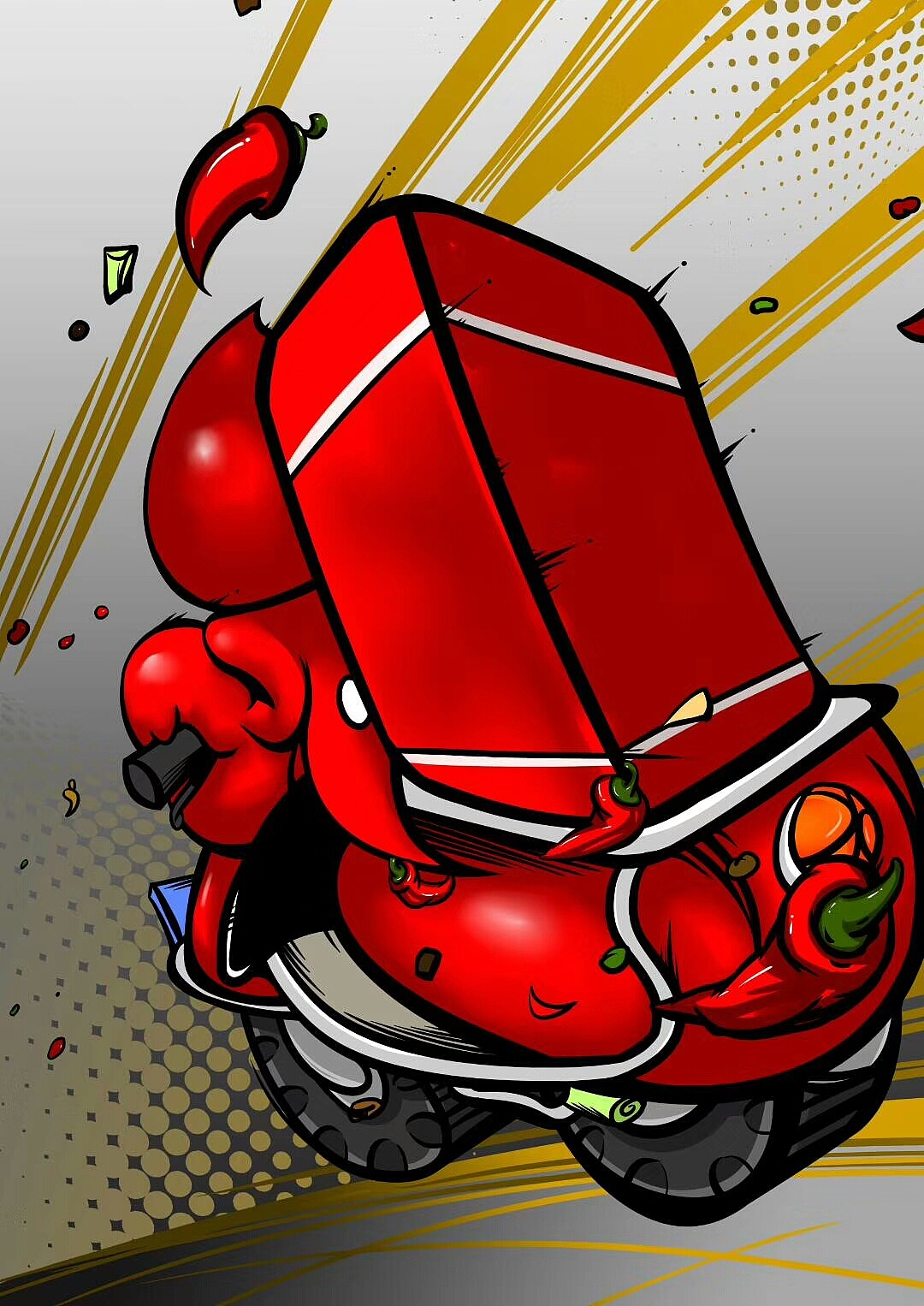 龙虾哥吉祥物设计（图ZMTM4NjEwNzUy） - IP形象 - 站酷设计师设计师杨慧斌原创素材 - 站酷ZCOOL