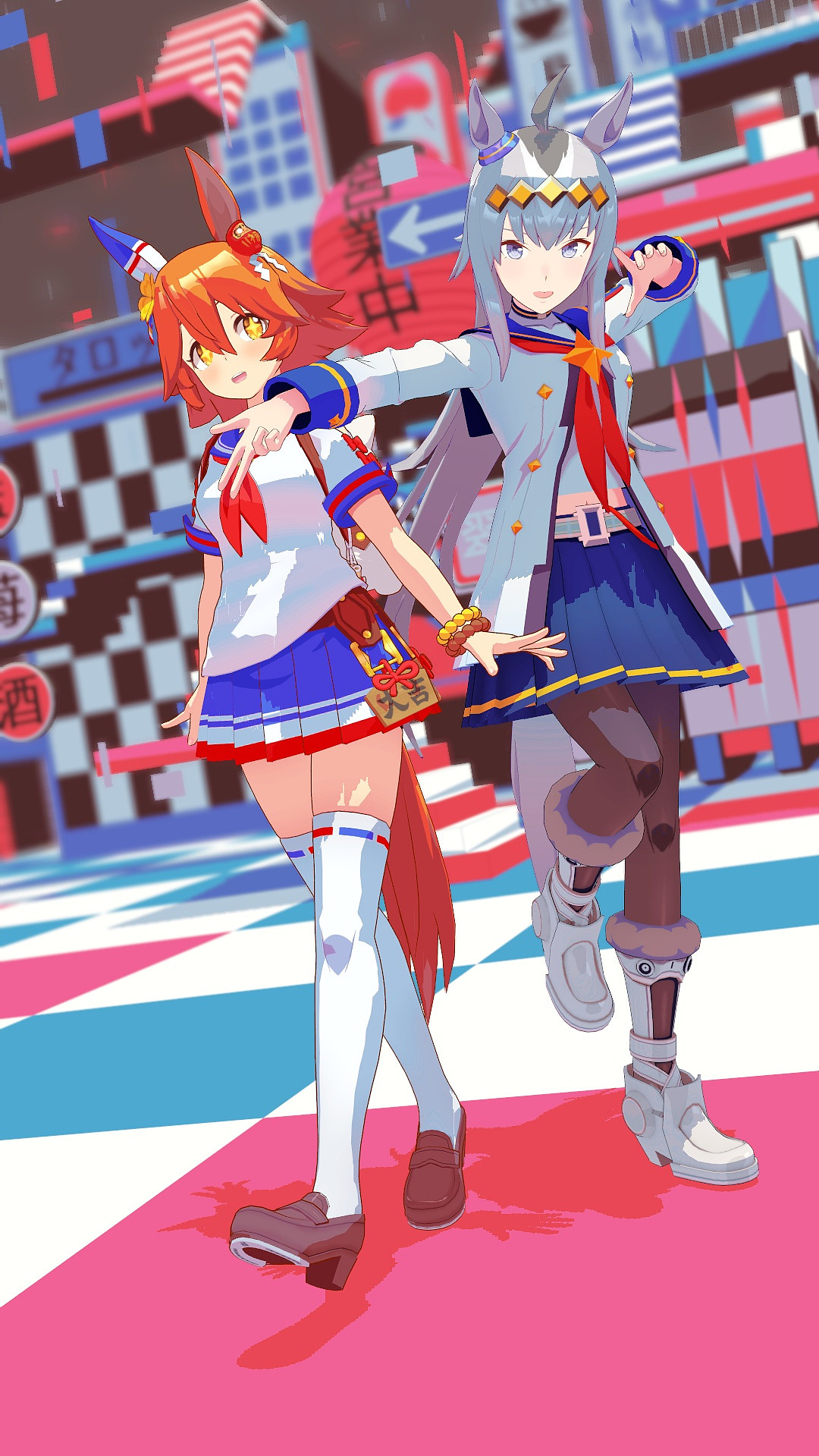 赛马娘 待兼福来&小栗帽