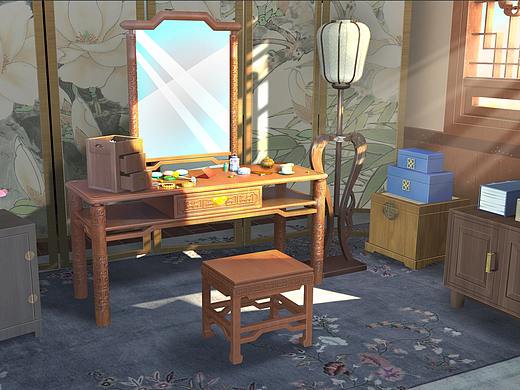 室内练习（个人主页-ZNTA4MTI1OTI=） - 游戏原画 - 站酷设计师东华拾一原创素材 - 站酷ZCOOL