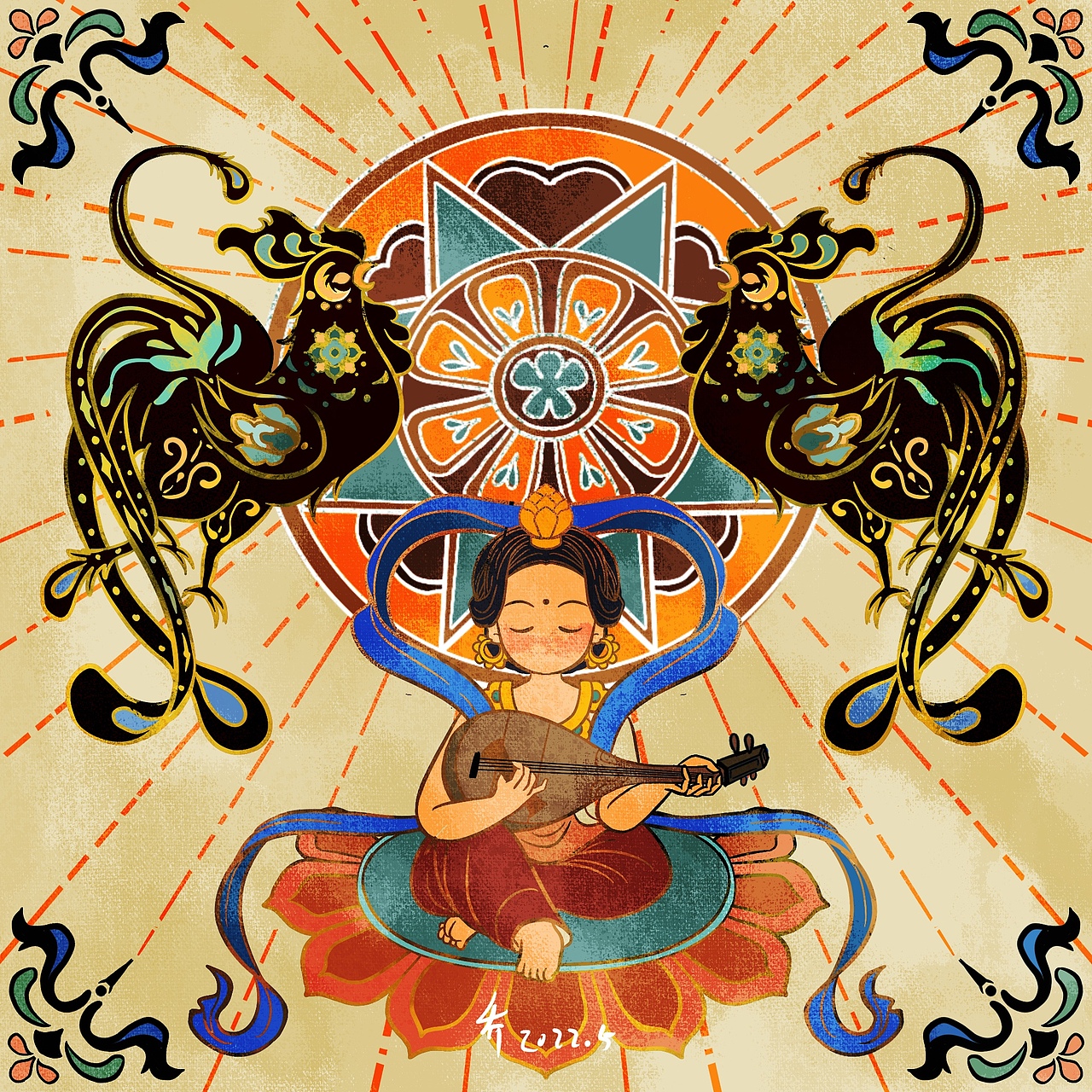 《敦煌十二支》部分图