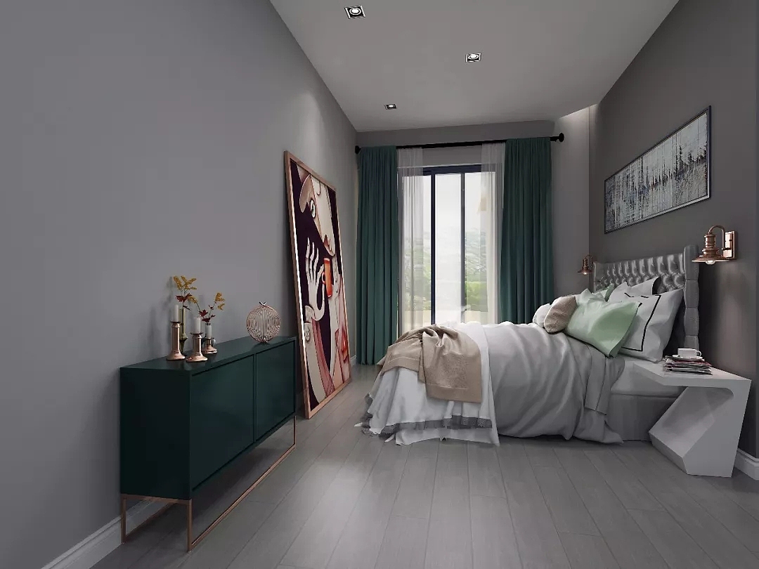 海马公园四室两厅170平混搭风格装修效果图欣赏（图ZMTIyNjIxOTcy） - 家装设计 - 站酷设计师美巢装饰花园路店原创素材 - 站酷ZCOOL