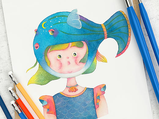 少女动物组合练习