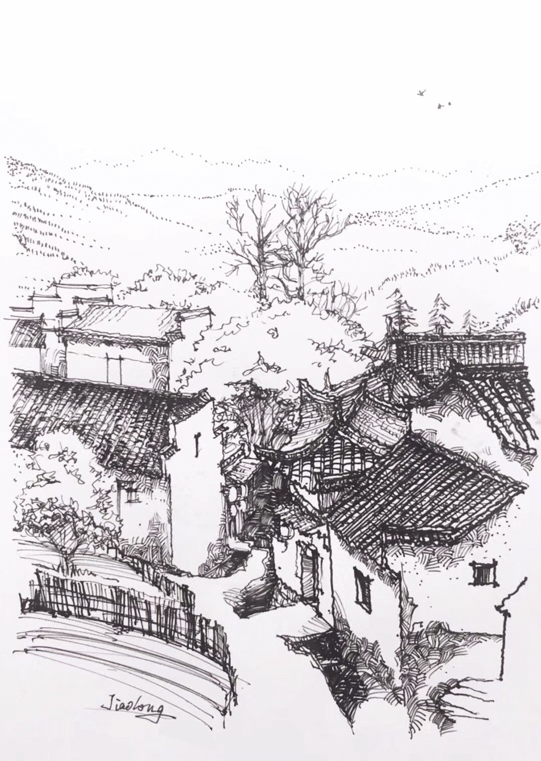 回顾2019，你还在用纸绘画吗~（图ZMTkyMjYyNTQ4） - 建筑设计 - 站酷设计师交子先生原创素材 - 站酷ZCOOL